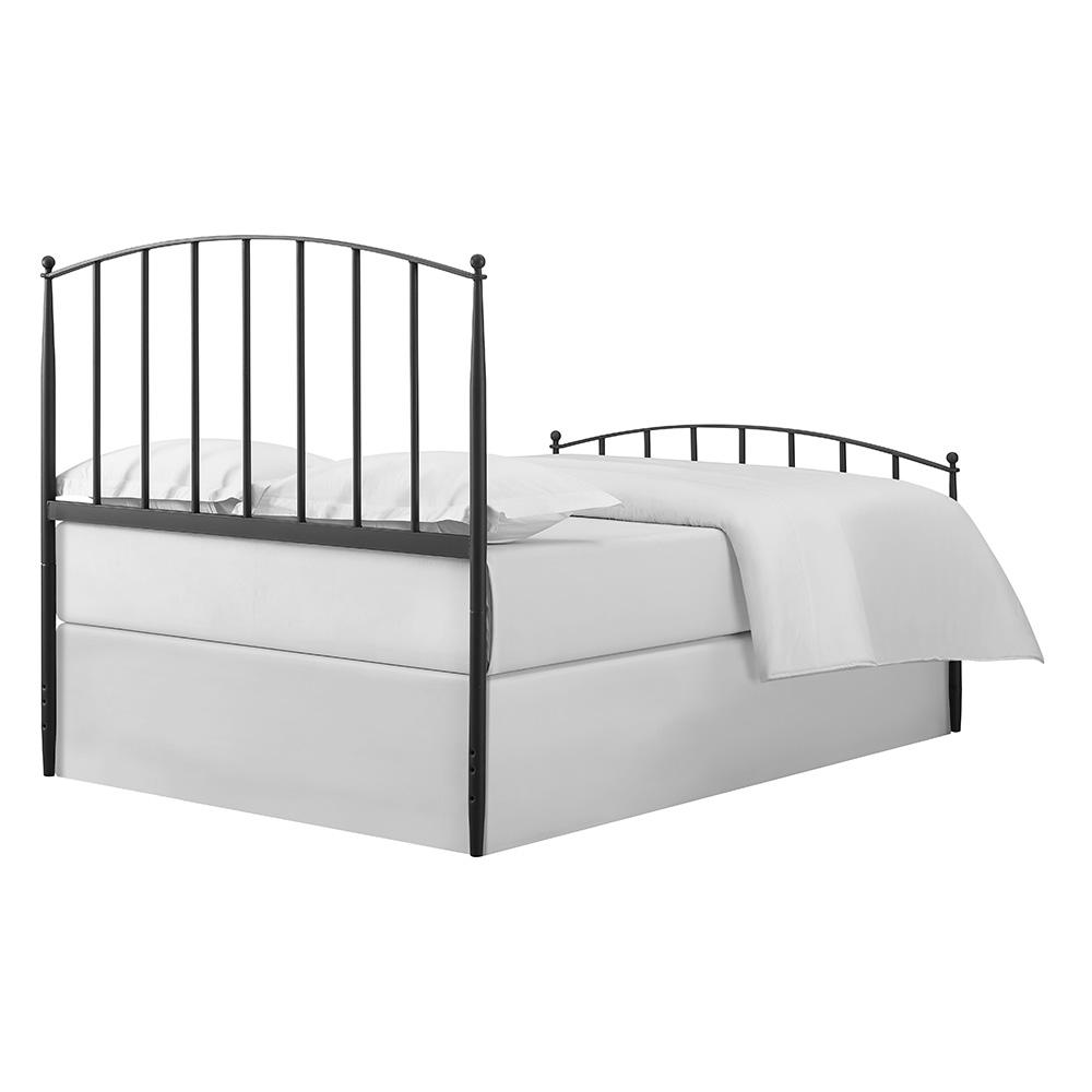 Whitney Queen Headboard And Footboard Black. Picture 10