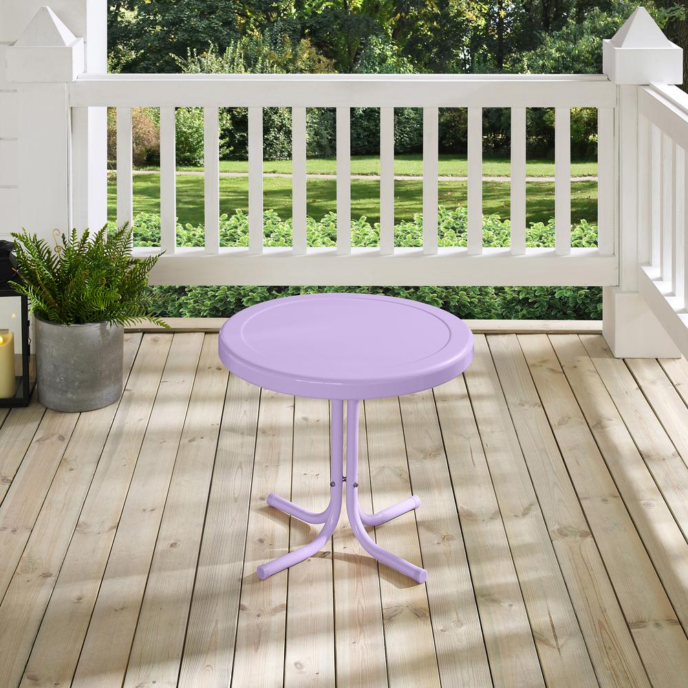 Griffith Retro Outdoor Side Table. Picture 4