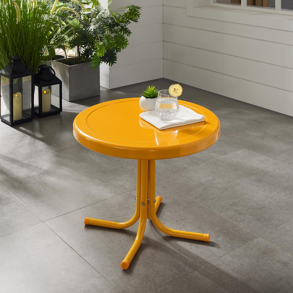 Griffith Side Table Tangerine. Picture 2