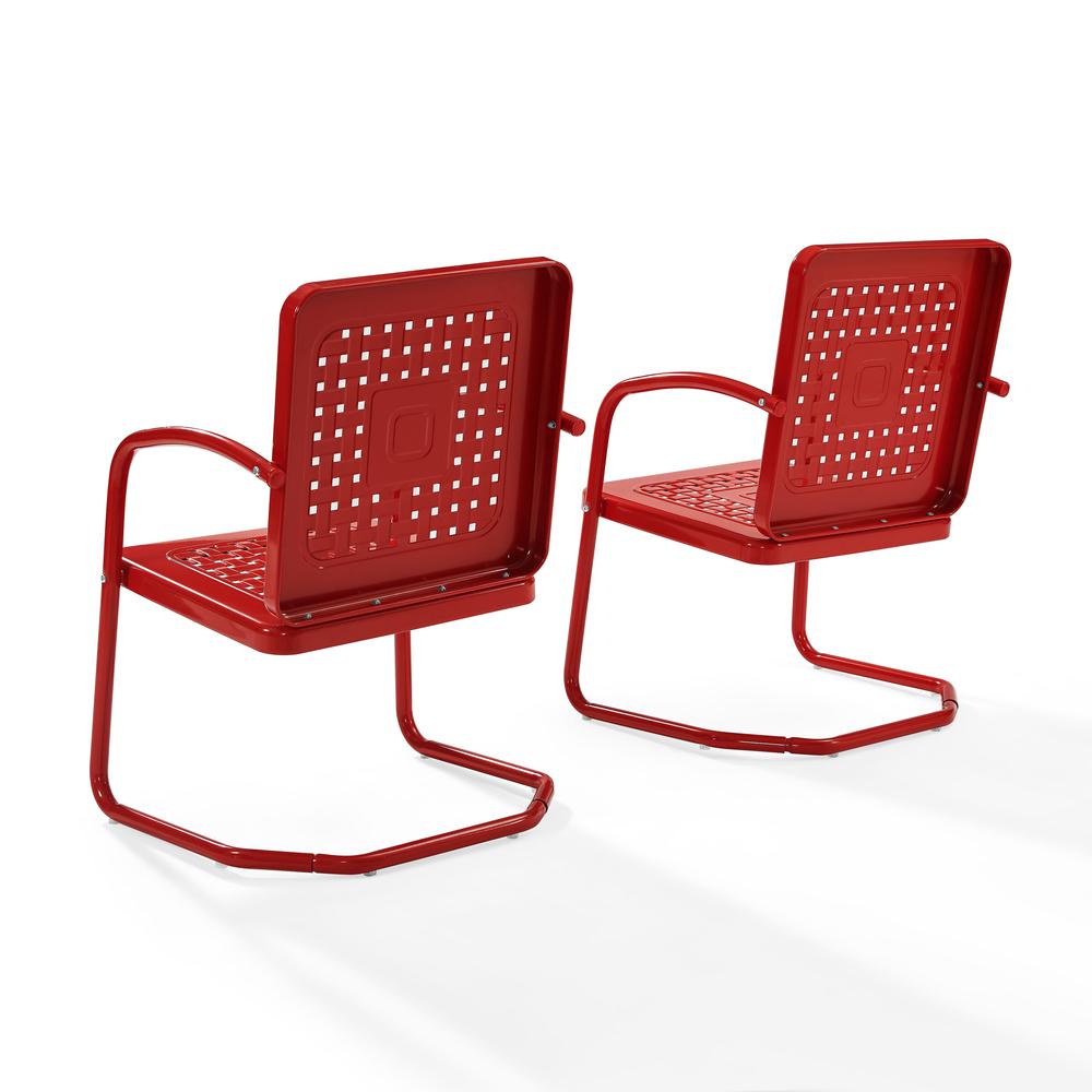 Bates 2Pc Chair Set Red - 2 Chairs. Picture 10