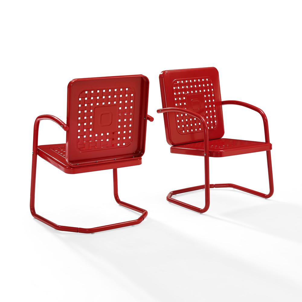 Bates 2Pc Chair Set Red - 2 Chairs. Picture 11