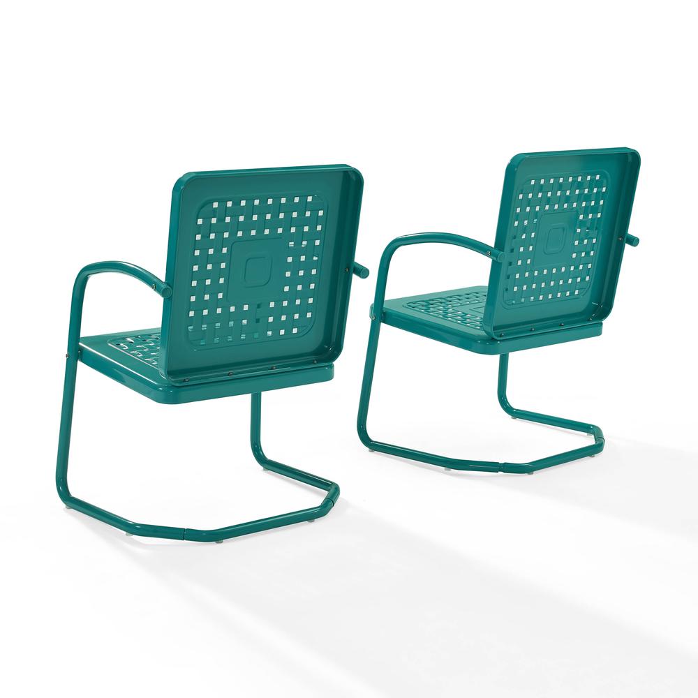 Bates 2Pc Outdoor Chair Set Turquoise - 2 Chairs. Picture 10