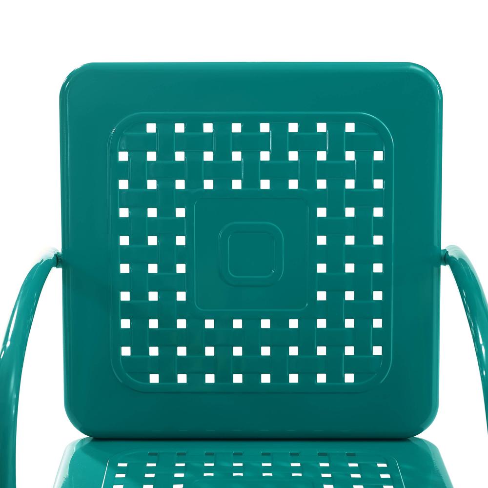 Bates 2Pc Outdoor Chair Set Turquoise - 2 Chairs. Picture 13