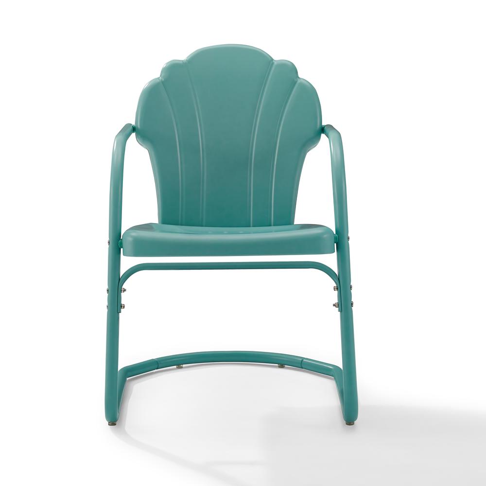 Tulip 2Pc Chair Set Blue. Picture 1