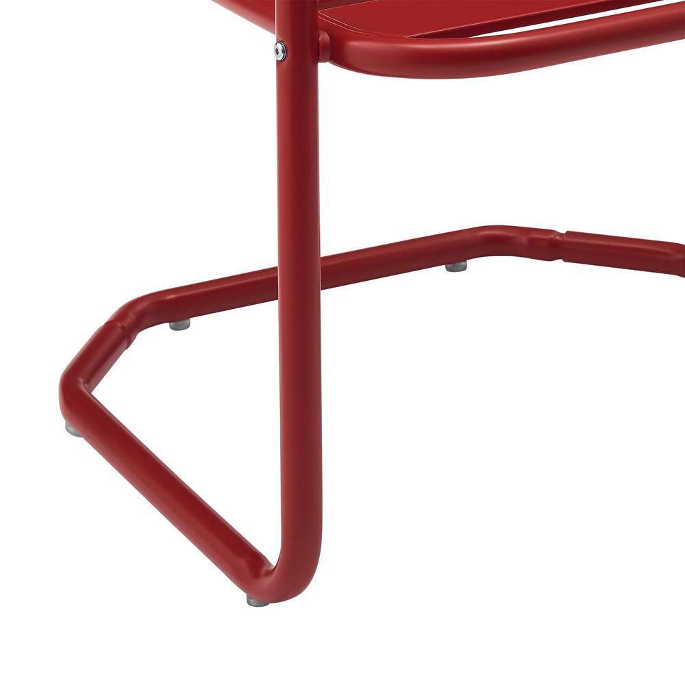 Brighton 2Pc Outdoor Chair Set Red - 2 Chairs. Picture 10