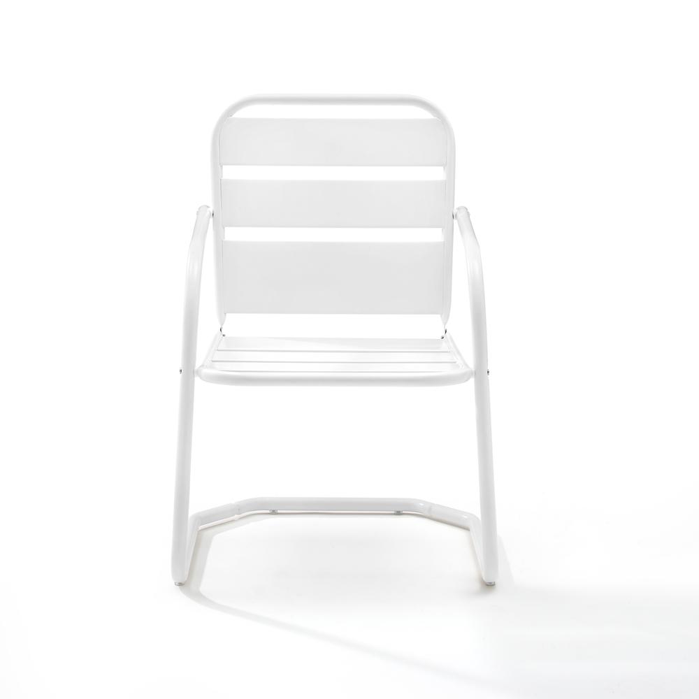 Brighton 2Pc Chair Set White - 2 Chairs. Picture 6