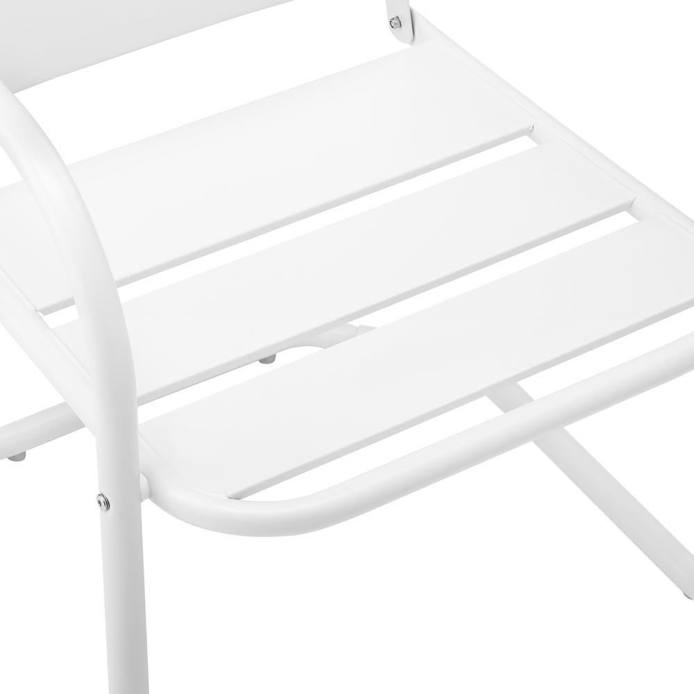 Brighton 2Pc Chair Set White - 2 Chairs. Picture 12