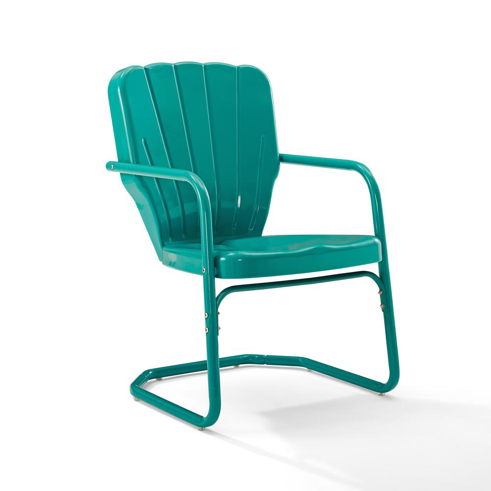 Ridgeland 2Pc Chair Set Turquoise - 2 Chairs. The main picture.