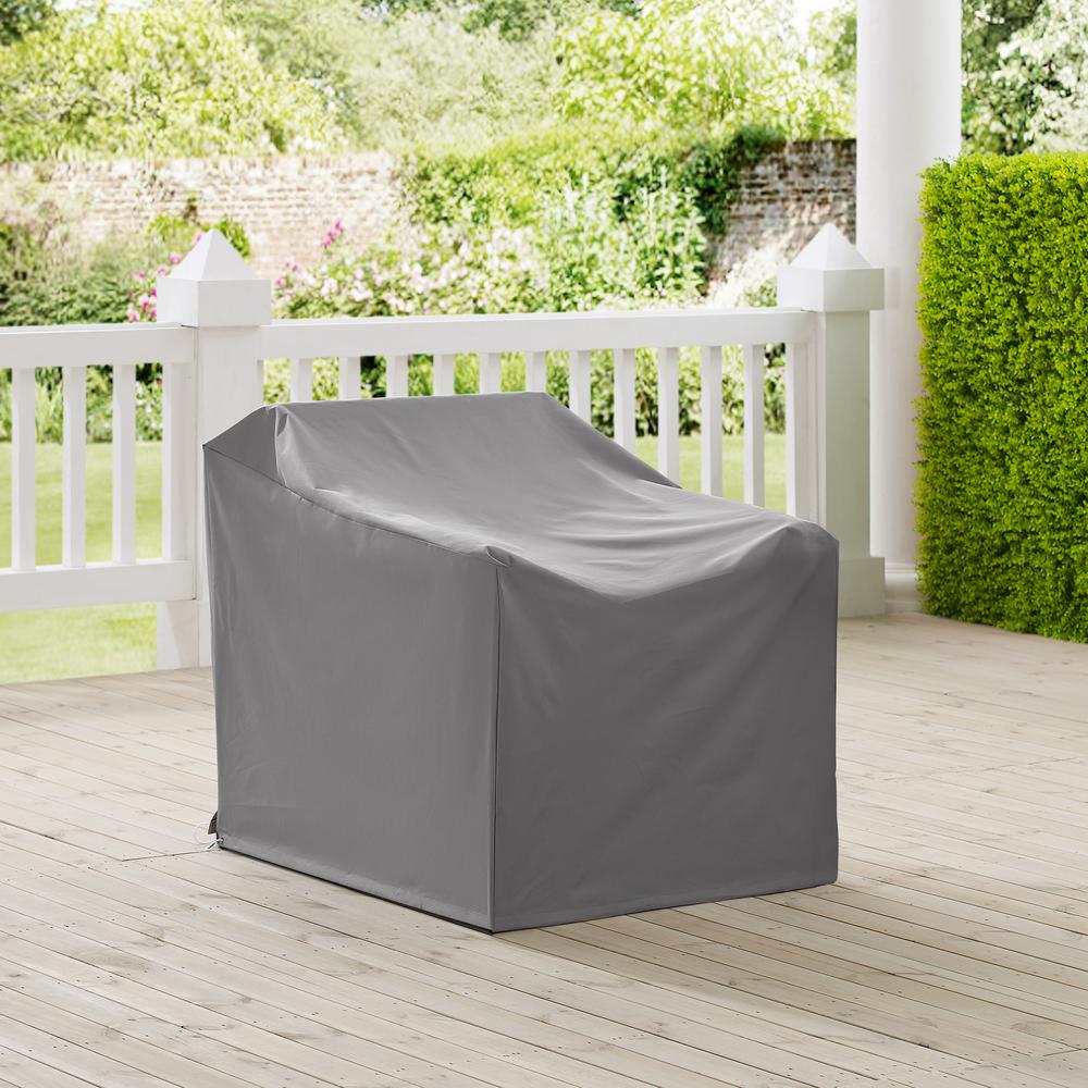 Outdoor Chair Furniture Cover Gray. Picture 1