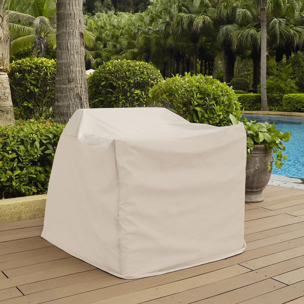 Outdoor Chair Furniture Cover Tan. Picture 3