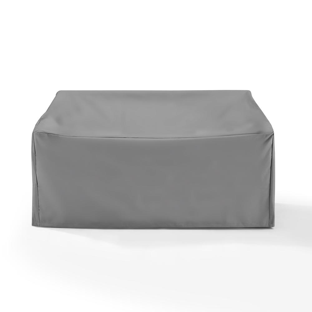 Outdoor Loveseat Furniture Cover Gray. Picture 4