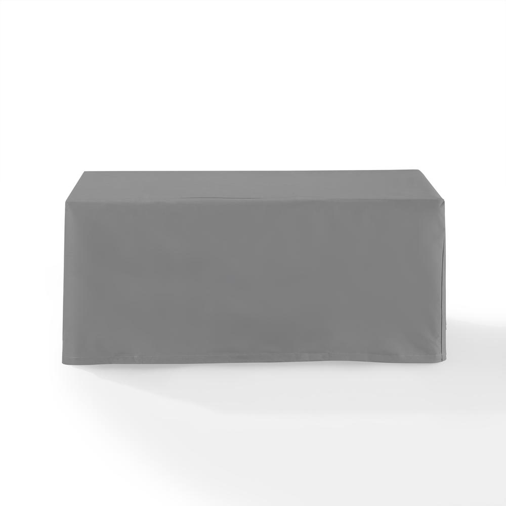 Outdoor Rectangular Table Furniture Cover Gray. Picture 4