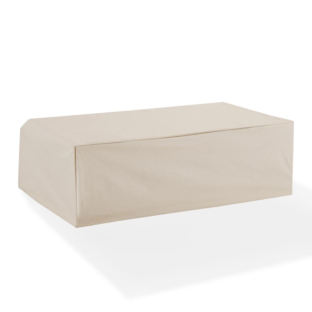 Outdoor Rectangular Table Furniture Cover Tan. Picture 2