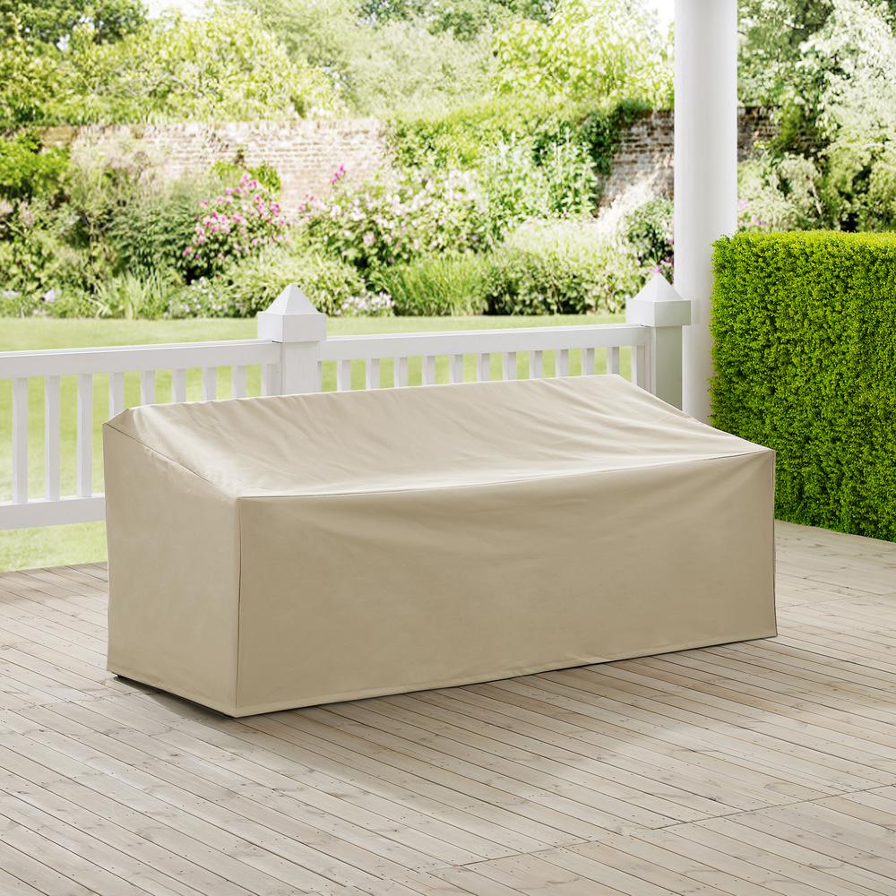 Outdoor Sofa Furniture Cover Tan. Picture 4