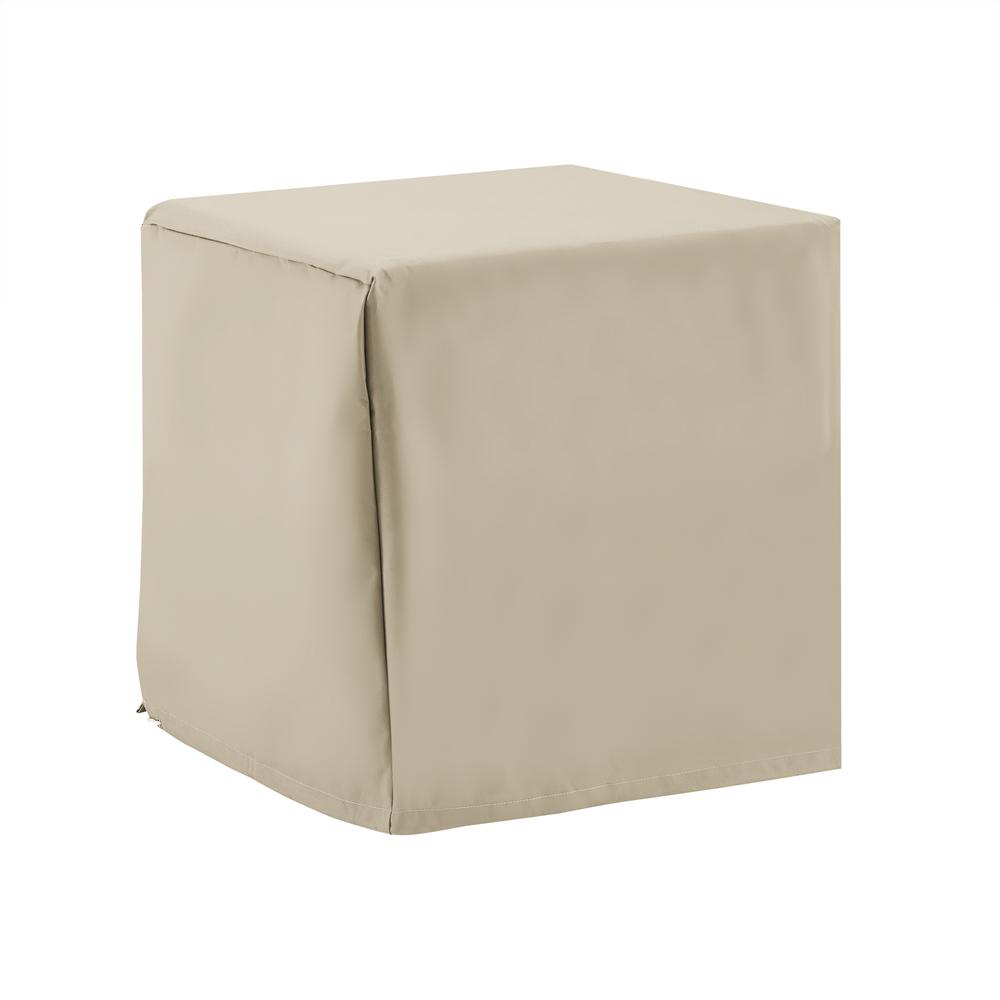 Outdoor End Table Furniture Cover Tan. Picture 2