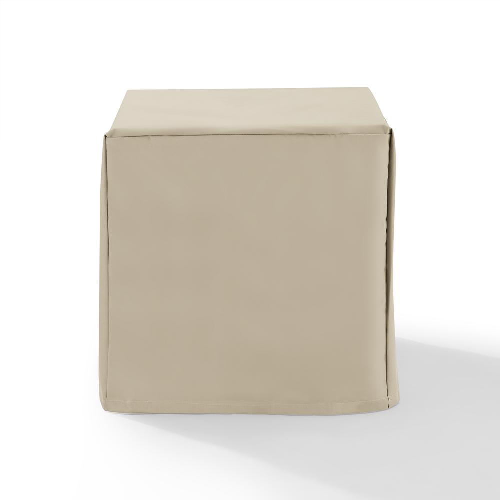 Outdoor End Table Furniture Cover Tan. Picture 4