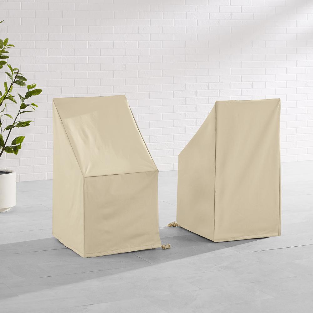 2Pc Outdoor Dining Side Chair Furniture Cover Set. Picture 2