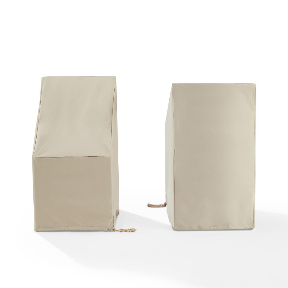 2Pc Outdoor Dining Side Chair Furniture Cover Set. Picture 4