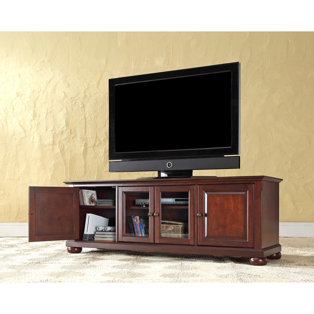 Alexandria 60" Low Profile Tv Stand Mahogany. Picture 3