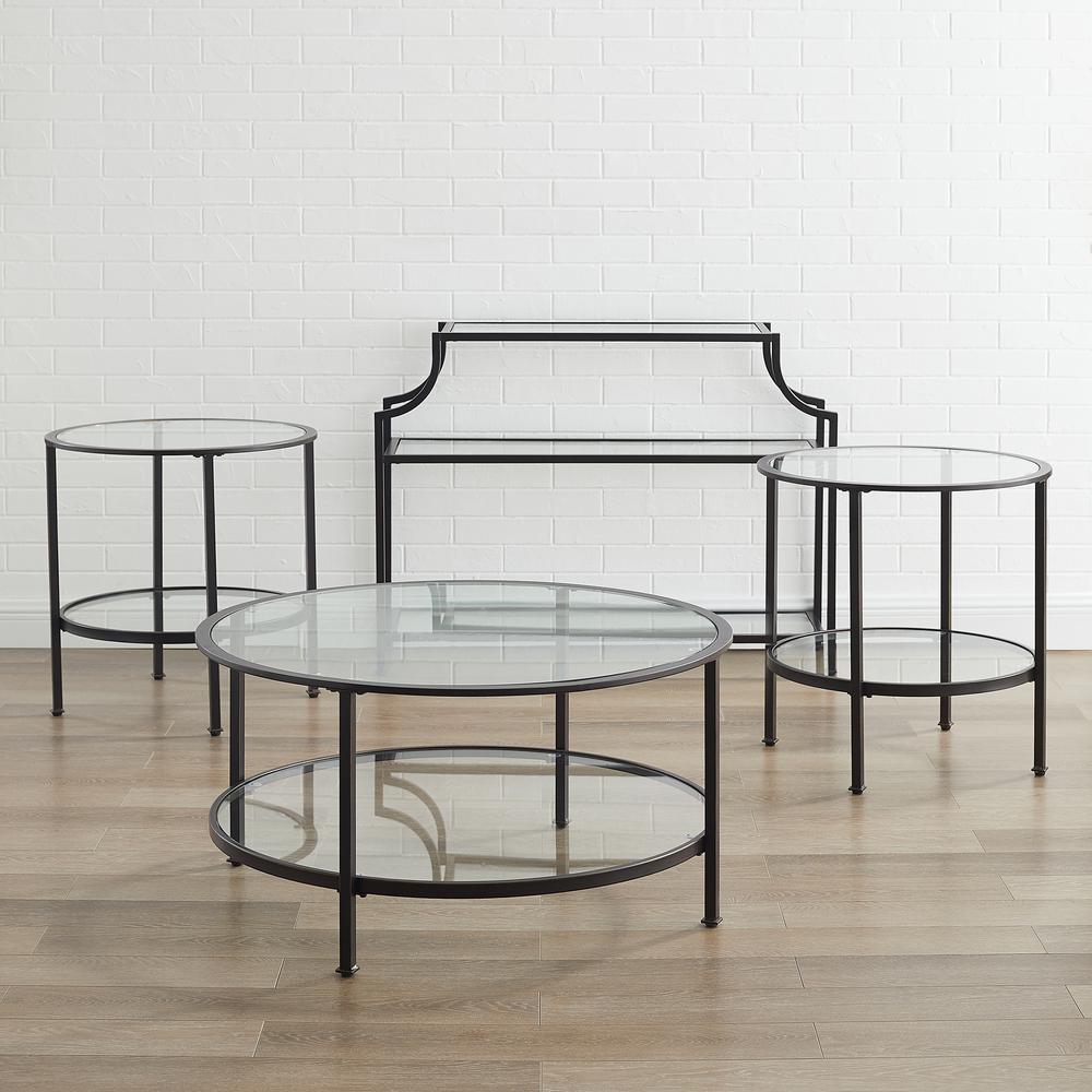 Aimee 4Pc Coffee Table Set Oil Rubbed Bronze - Console, Coffee, & 2 End Tables. The main picture.