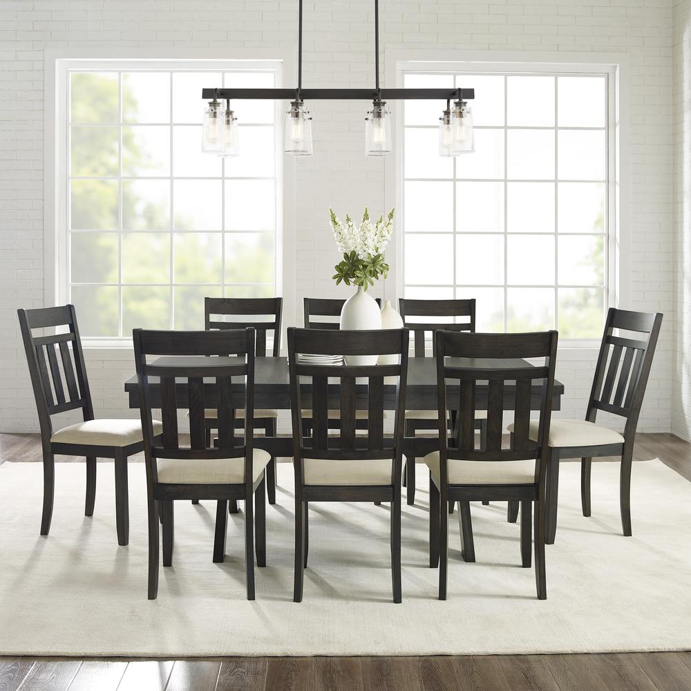 Hayden 9Pc Dining Set Slate - Table, 8 Chairs. Picture 2
