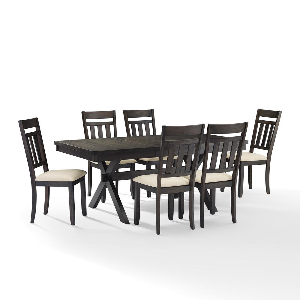 Hayden 7Pc Dining Set Slate - Table, 6 Chairs. Picture 6