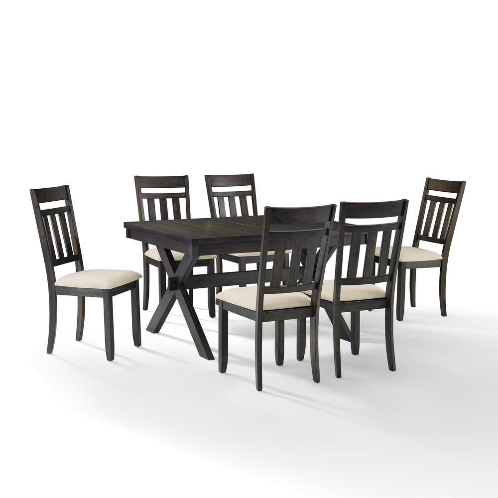 Hayden 7Pc Dining Set Slate - Table, 6 Chairs. Picture 9