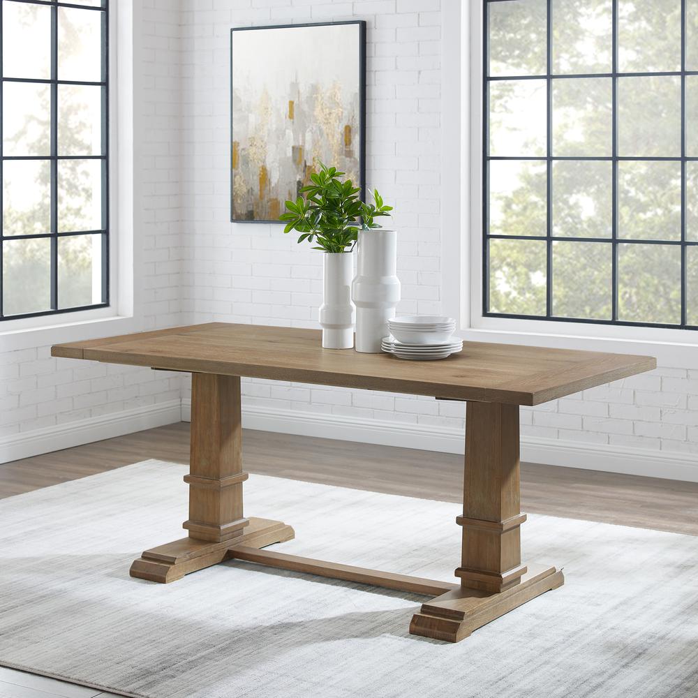 Joanna Dining Table Rustic Brown. Picture 1