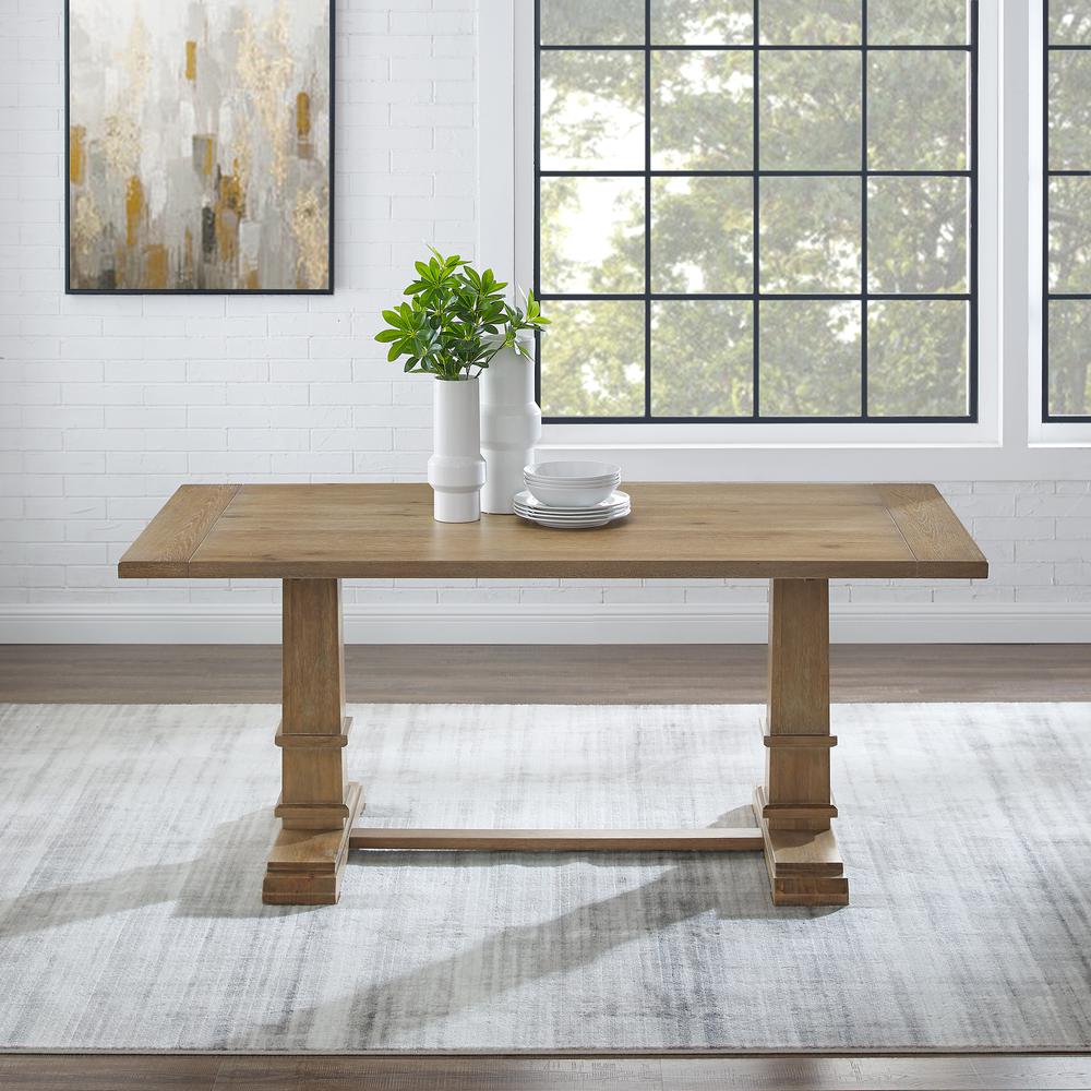 Joanna Dining Table Rustic Brown. Picture 2