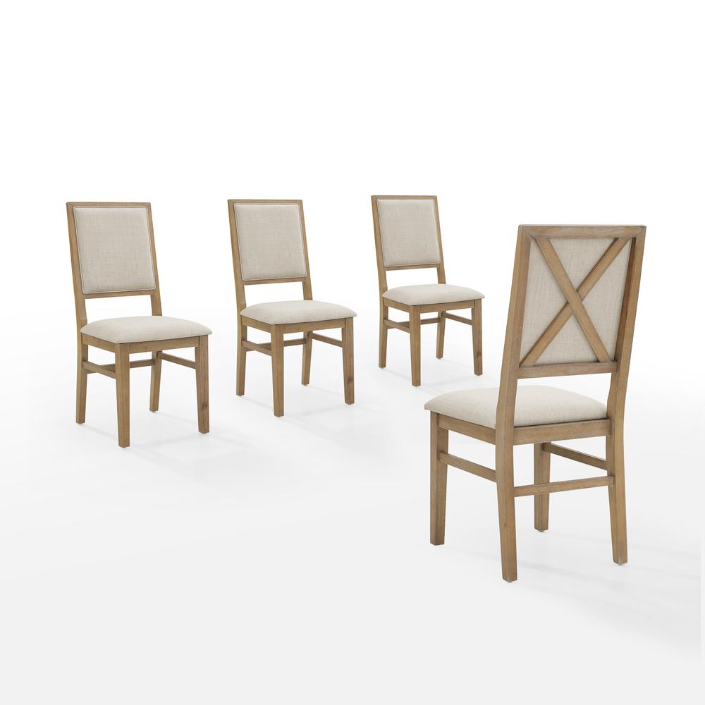 Joanna 4-Piece Upholstered Back Dining Chair Set. Picture 1