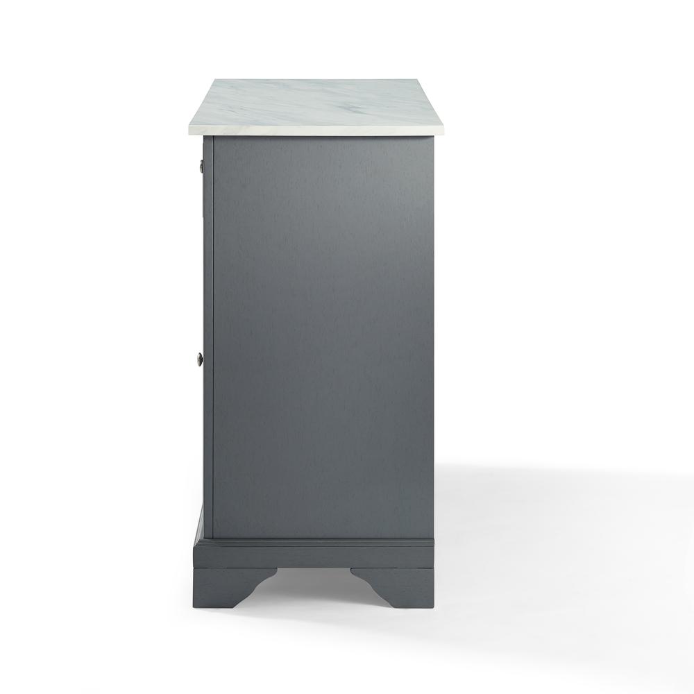 Avery Kitchen Island Gray. Picture 12