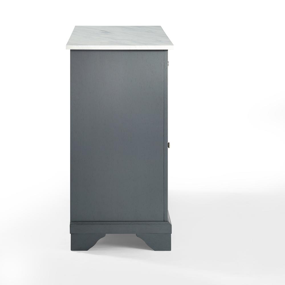 Avery Kitchen Island Gray. Picture 13