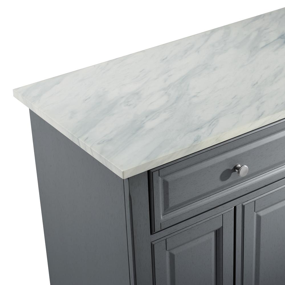 Avery Kitchen Island Gray. Picture 17