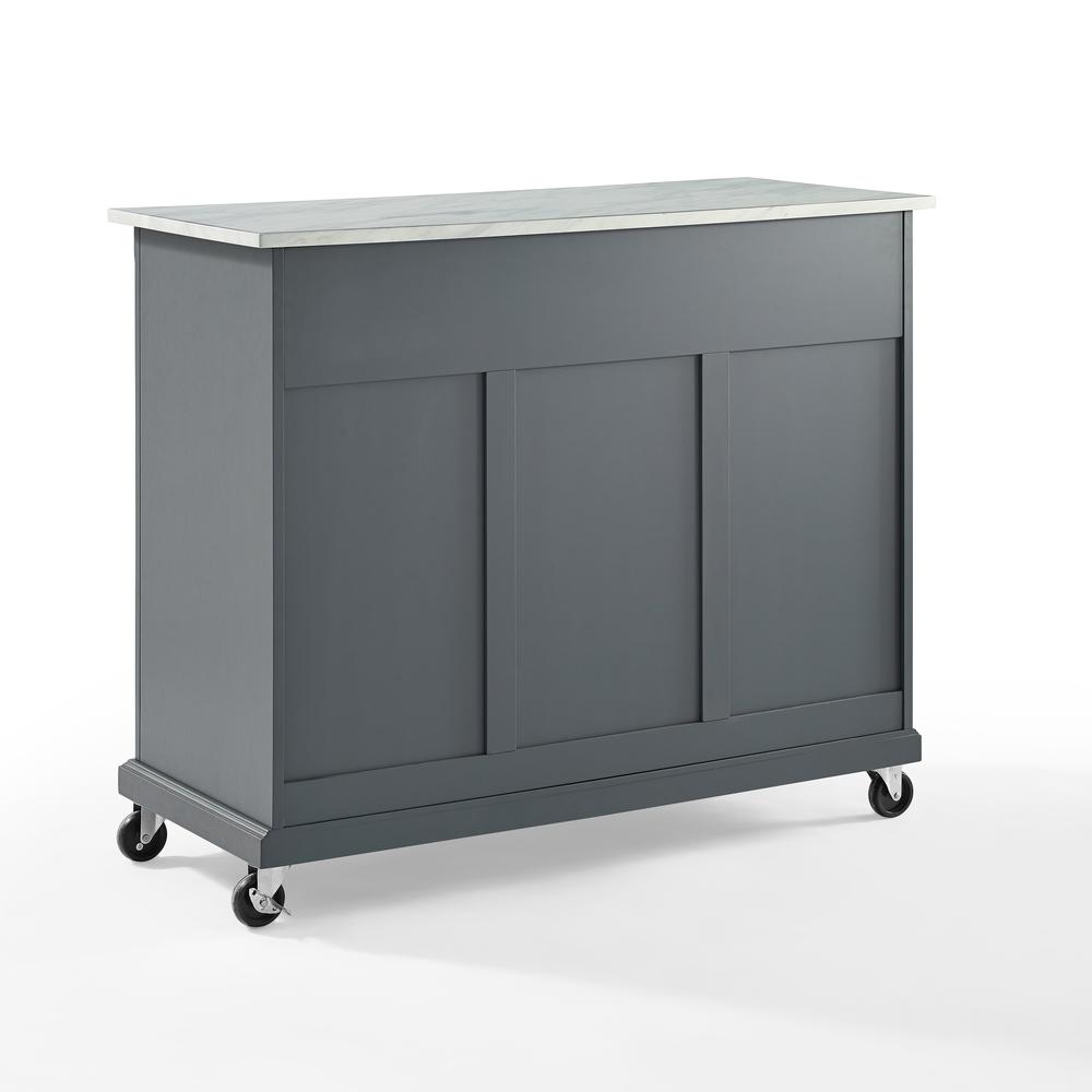 Avery Kitchen Cart Gray. Picture 9