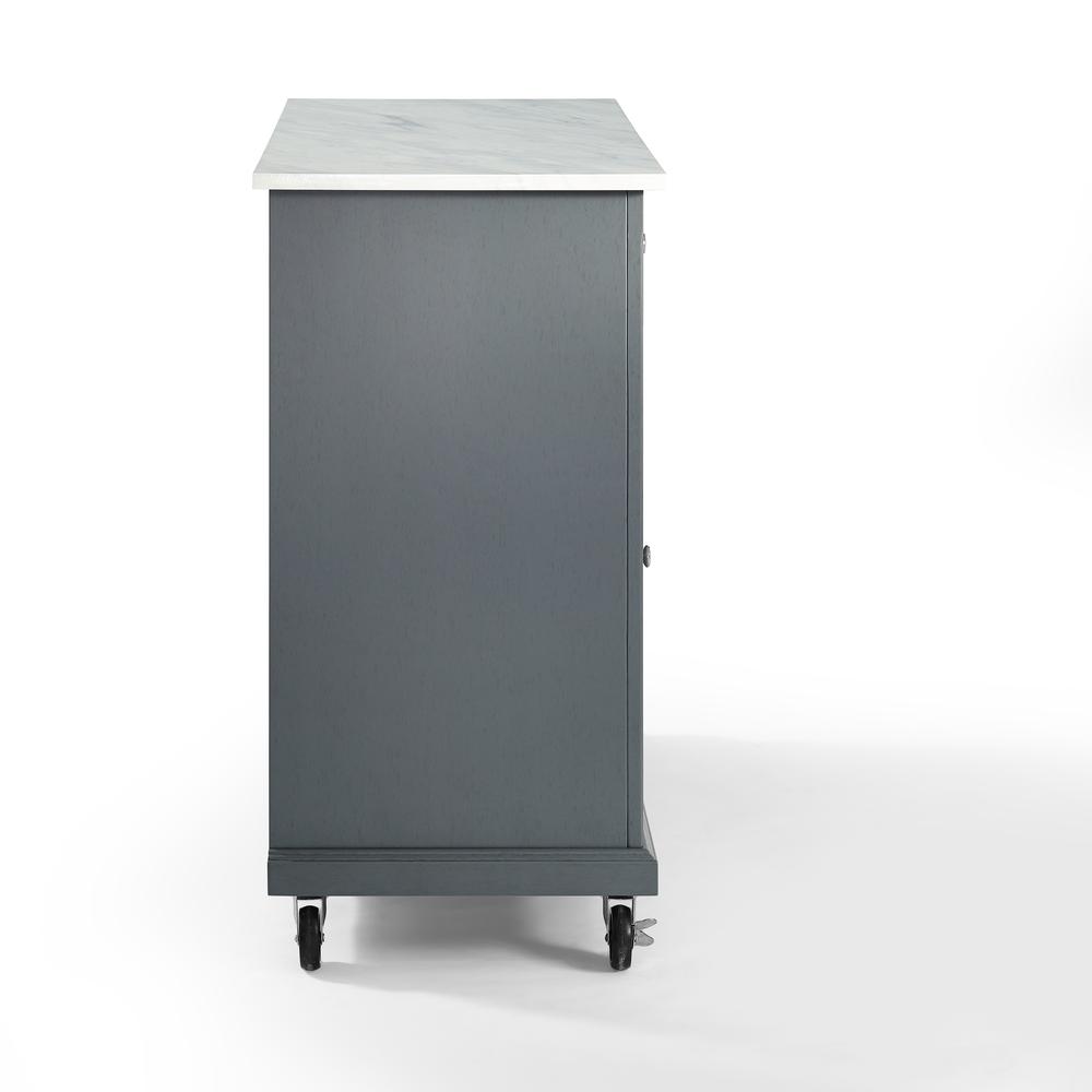 Avery Kitchen Cart Gray. Picture 13