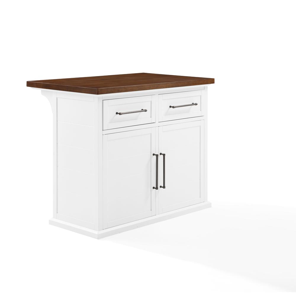 Bartlett Wood Top Kitchen Island. Picture 1