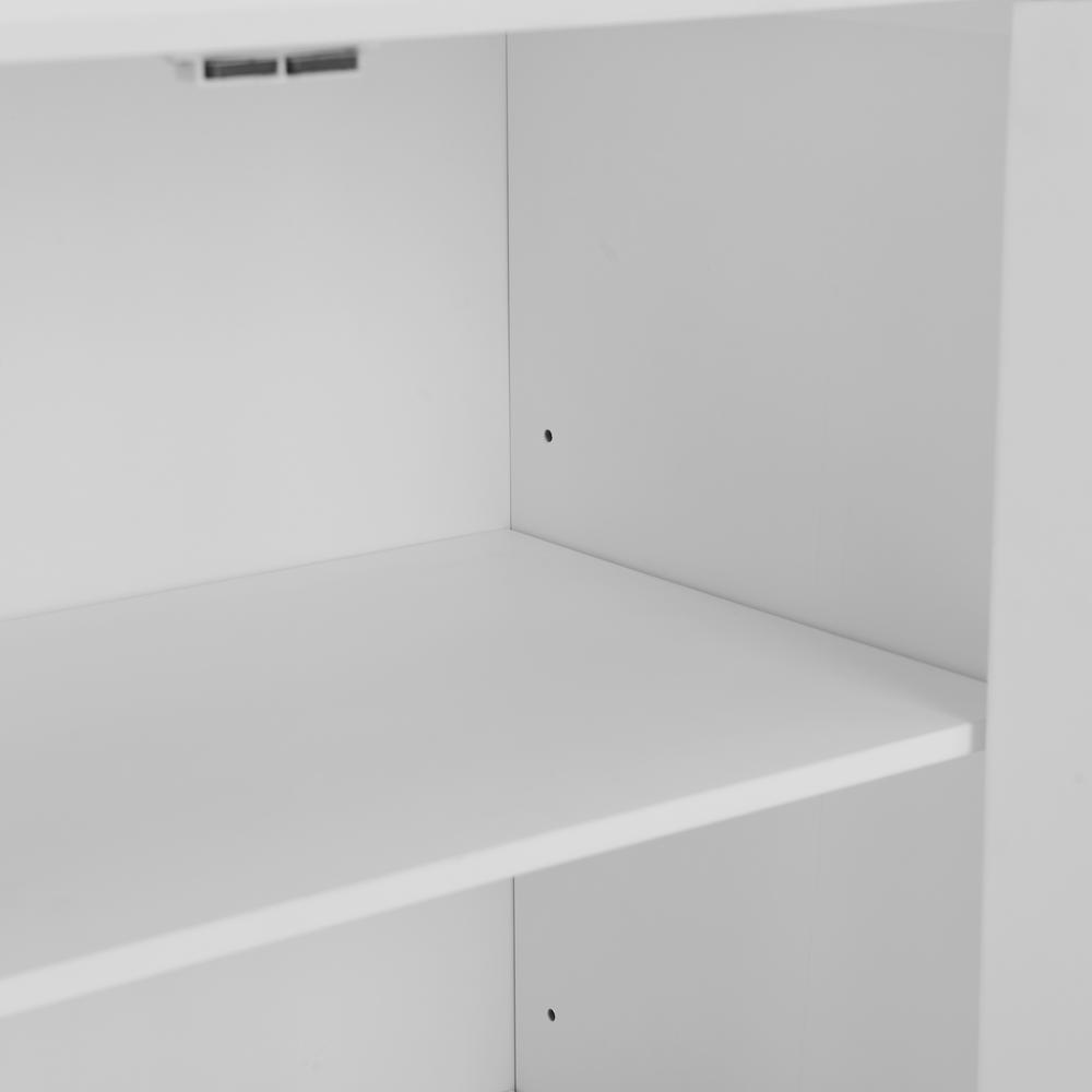 Bartlett Tall Storage Pantry White - 2 Stackable Pantries. Picture 10