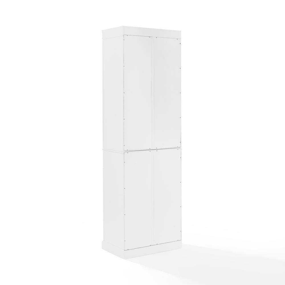 Stanton 2Pc Glass Door Pantry Set White - 2 Pantries. Picture 10