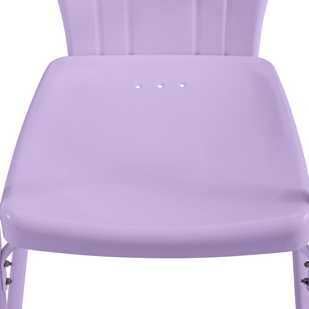 Tulip 3Pc Retro Outdoor Bistro Set- Bistro Table & 2 Chairs. Picture 4