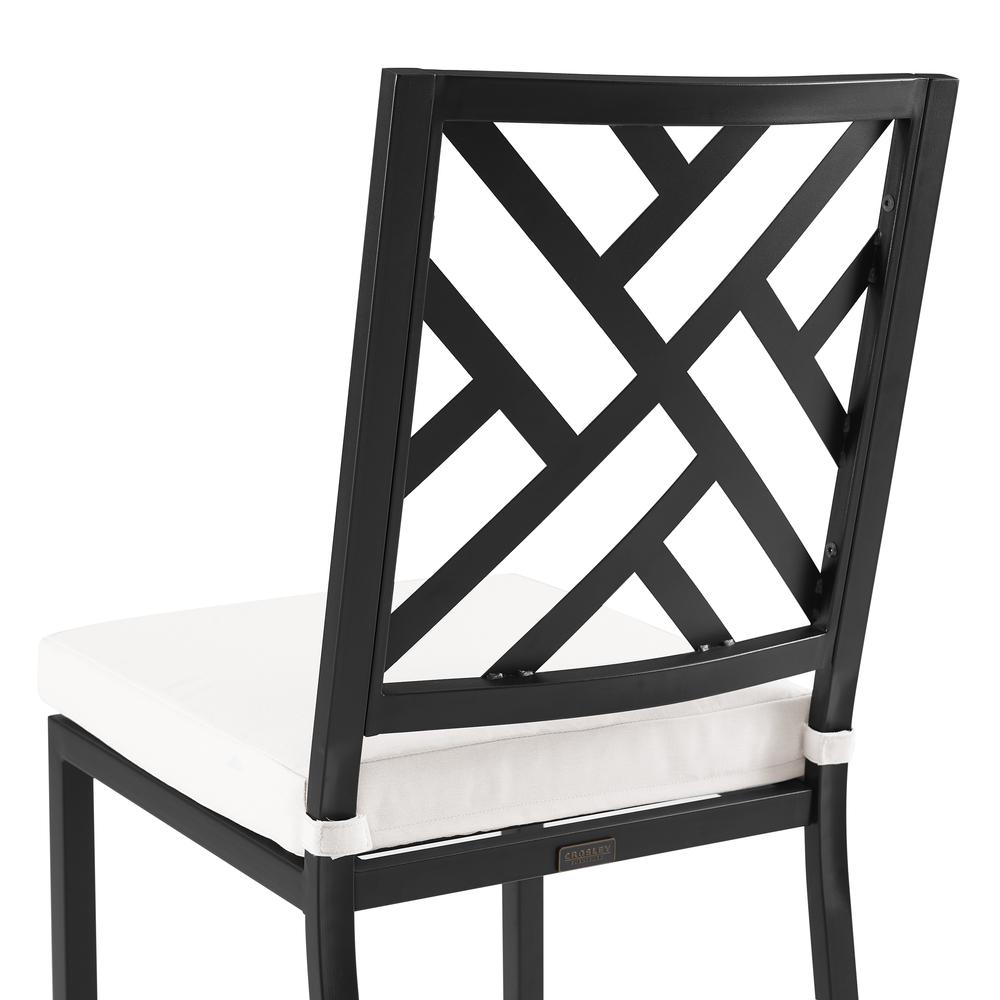 Locke 2Pc Outdoor Metal Dining Chair Set. Picture 12