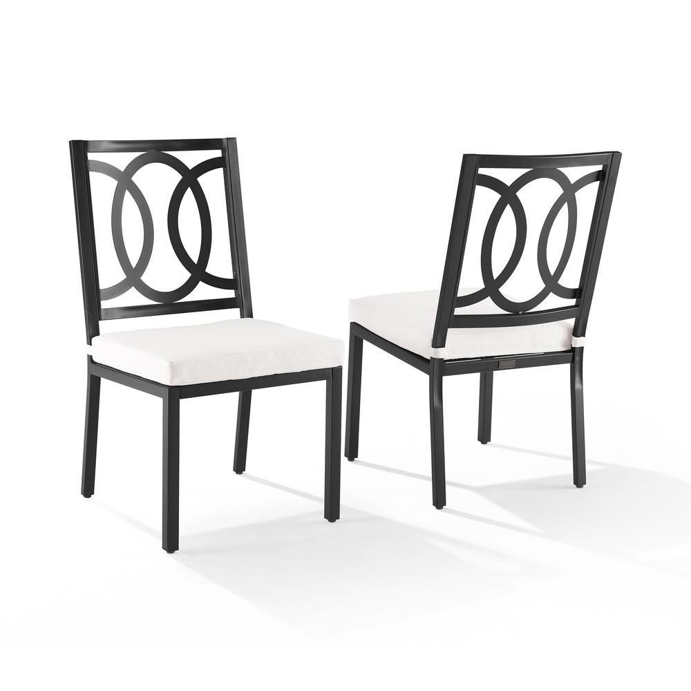 Chambers 2Pc Outdoor Metal Dining Chair Set. Picture 1