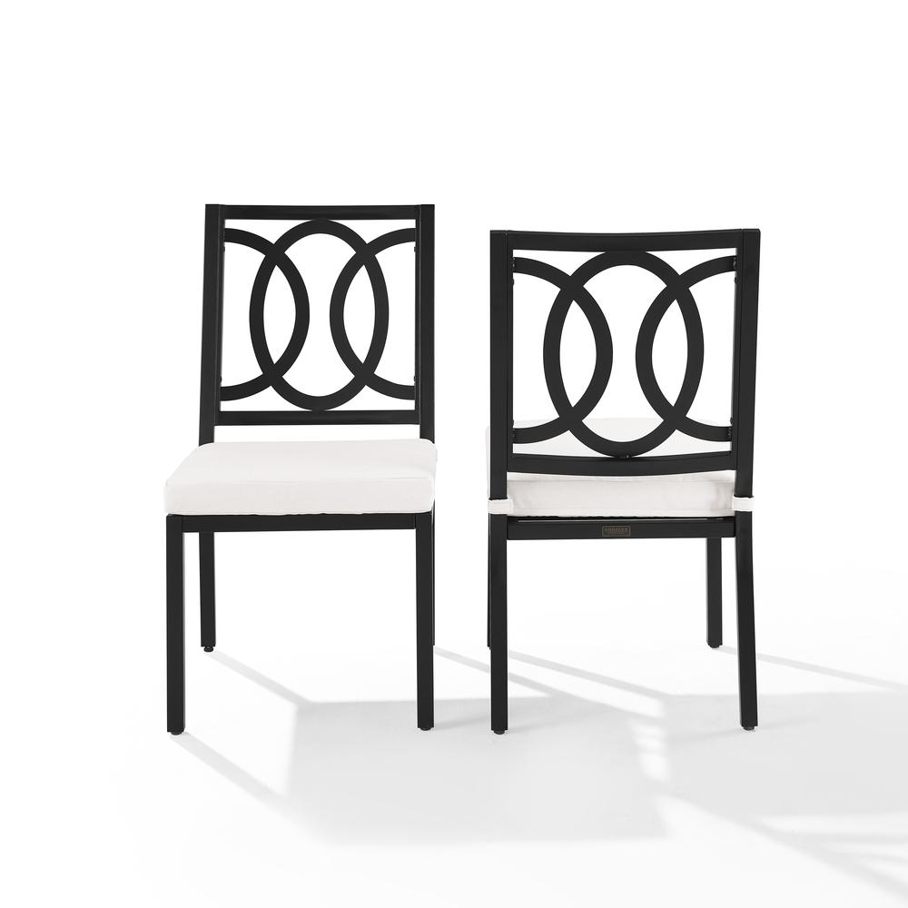 Chambers 2Pc Outdoor Metal Dining Chair Set. Picture 9