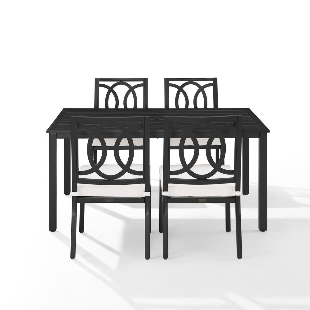 Chambers 5Pc Outdoor Metal Dining Set. Picture 10