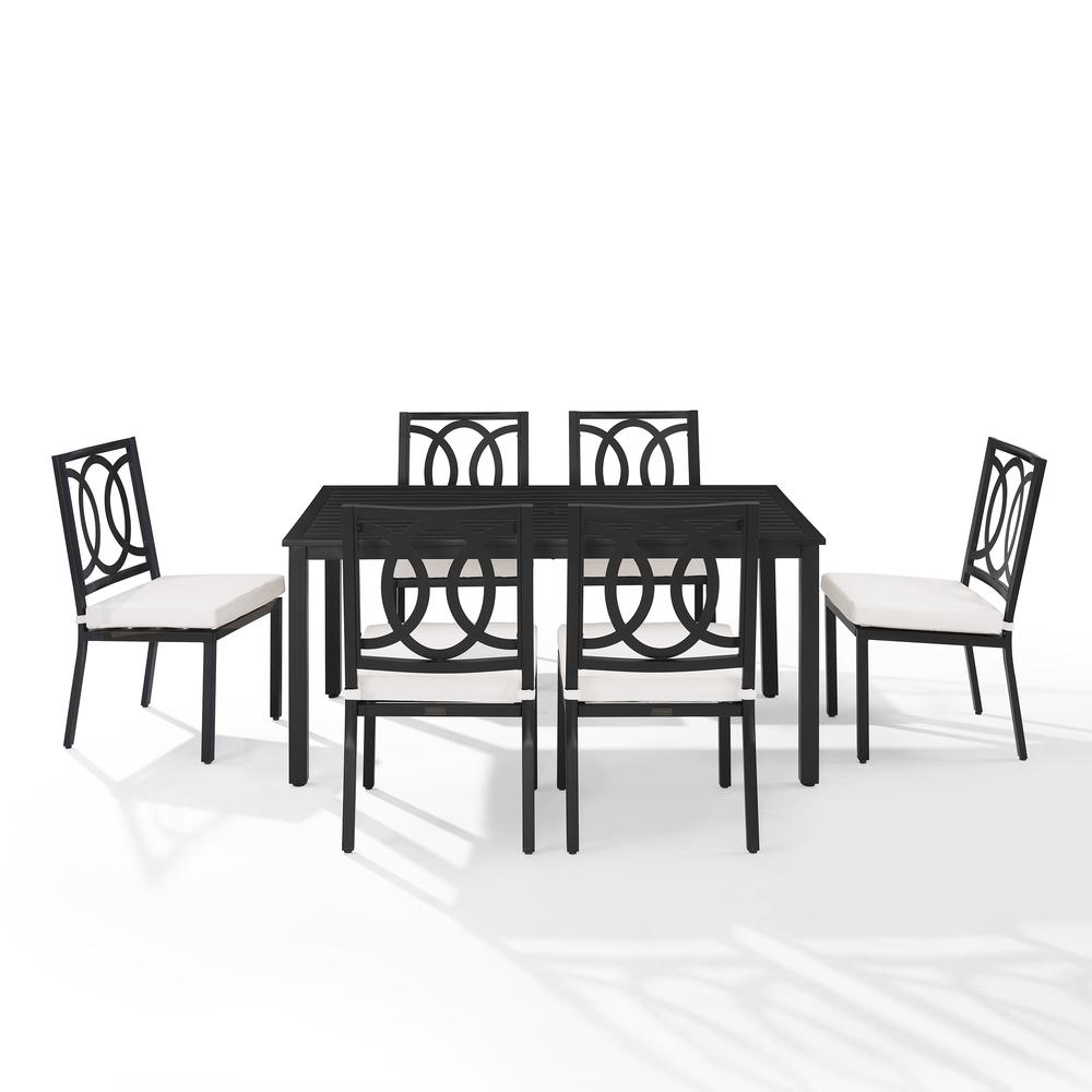 Chambers 7Pc Outdoor Metal Dining Set. Picture 10
