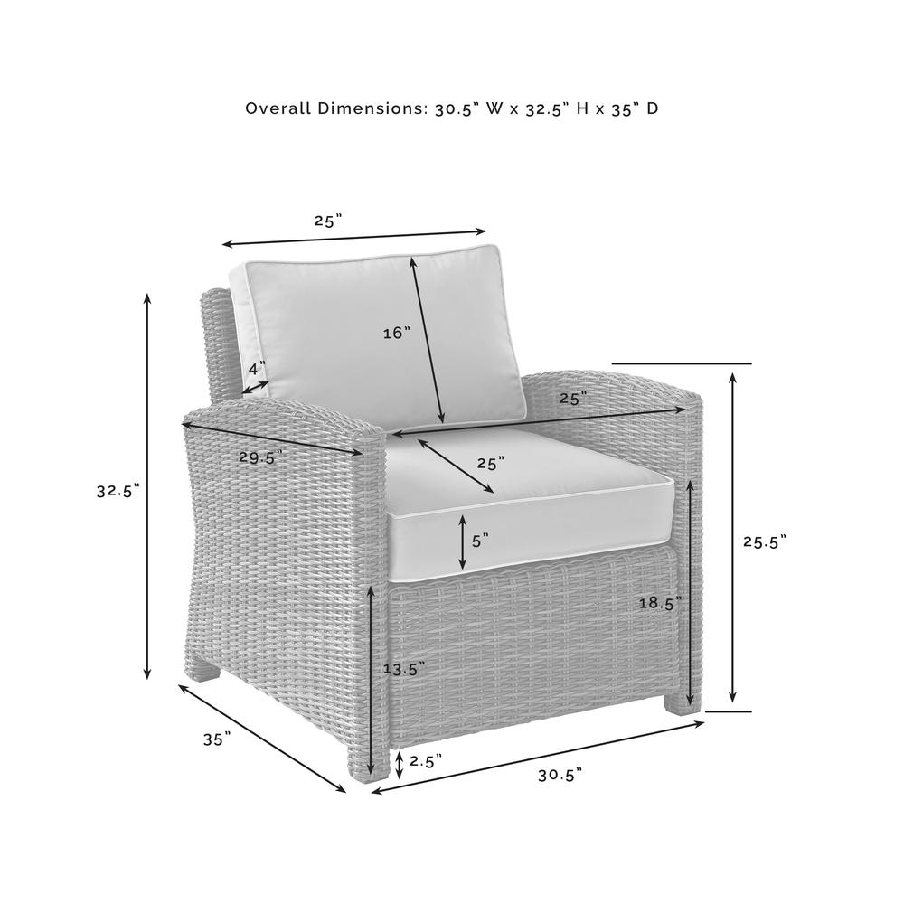 Bradenton 4Pc Wicker Convers Set W/Fire Table Gray/Gray - Loveseat, Dante Fire Table, & 2 Armchairs. Picture 14