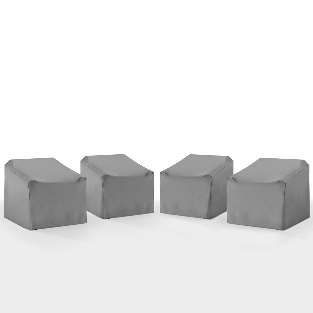 4Pc Outdoor Chair Furniture Cover Set. Picture 1