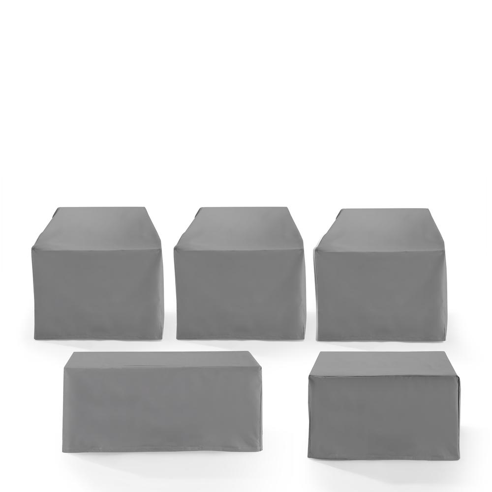 5Pc Outdoor Sectional Furniture Cover Set. Picture 2