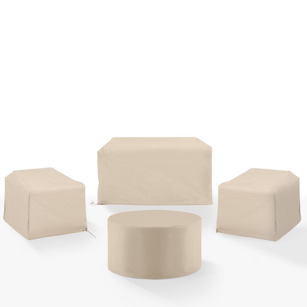 4Pc Outdoor Furniture Cover Set. Picture 1