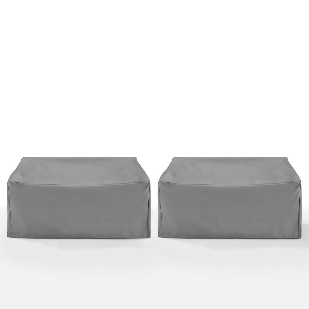 2Pc Outdoor Loveseat Furniture Cover Set. Picture 2