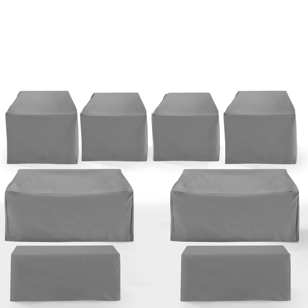 8Pc Outdoor Furniture Cover Set. Picture 2
